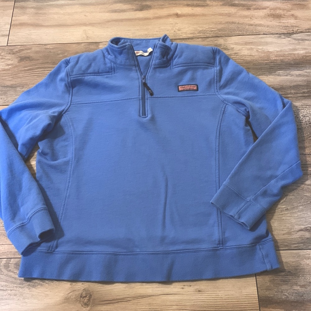 Vineyard Vines Shep Shirt Girls Size Large Light Blue